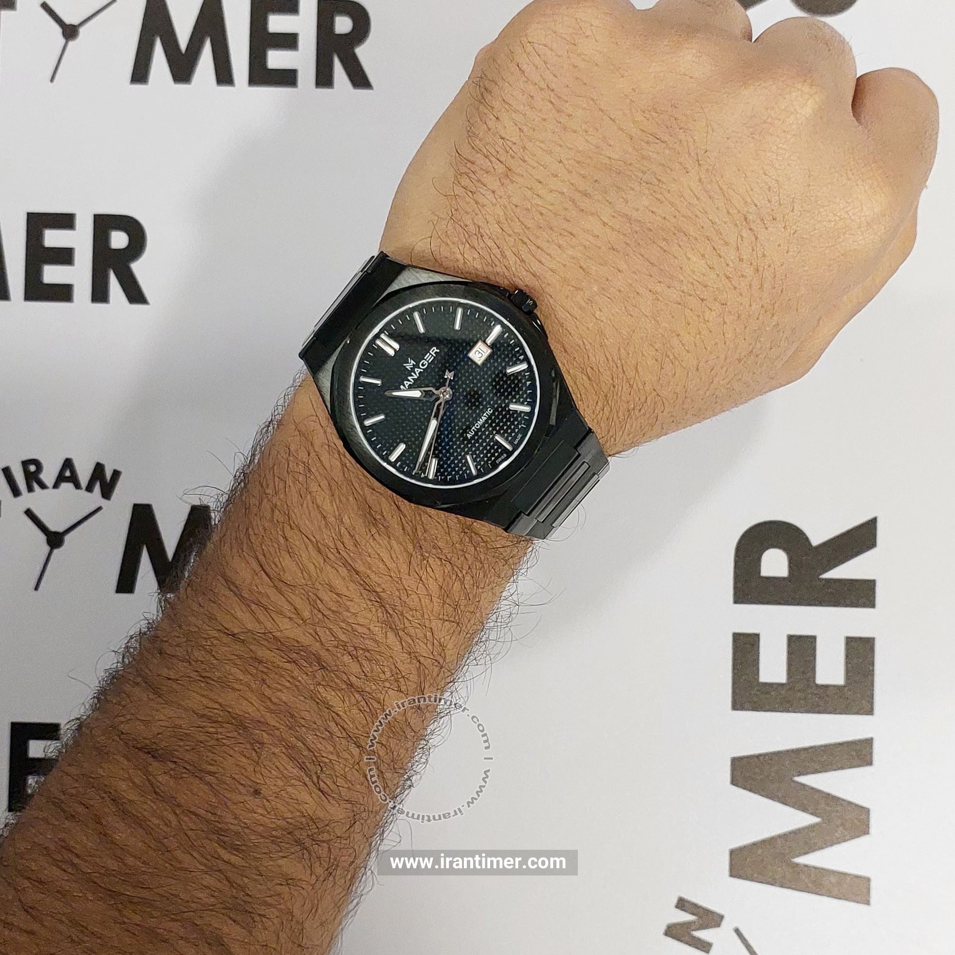 قیمت و خرید ساعت مچی مردانه منیجر(MANAGER) مدل MAN-RA-111-NM کلاسیک | اورجینال و اصلی