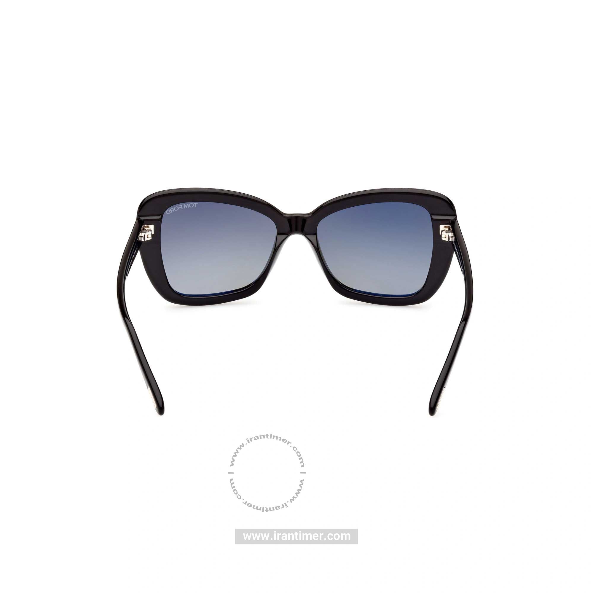 قیمت و خرید عینک آفتابی زنانه کلاسیک (TOM FORD) مدل FT 1008 01B 55 | اورجینال و اصلی