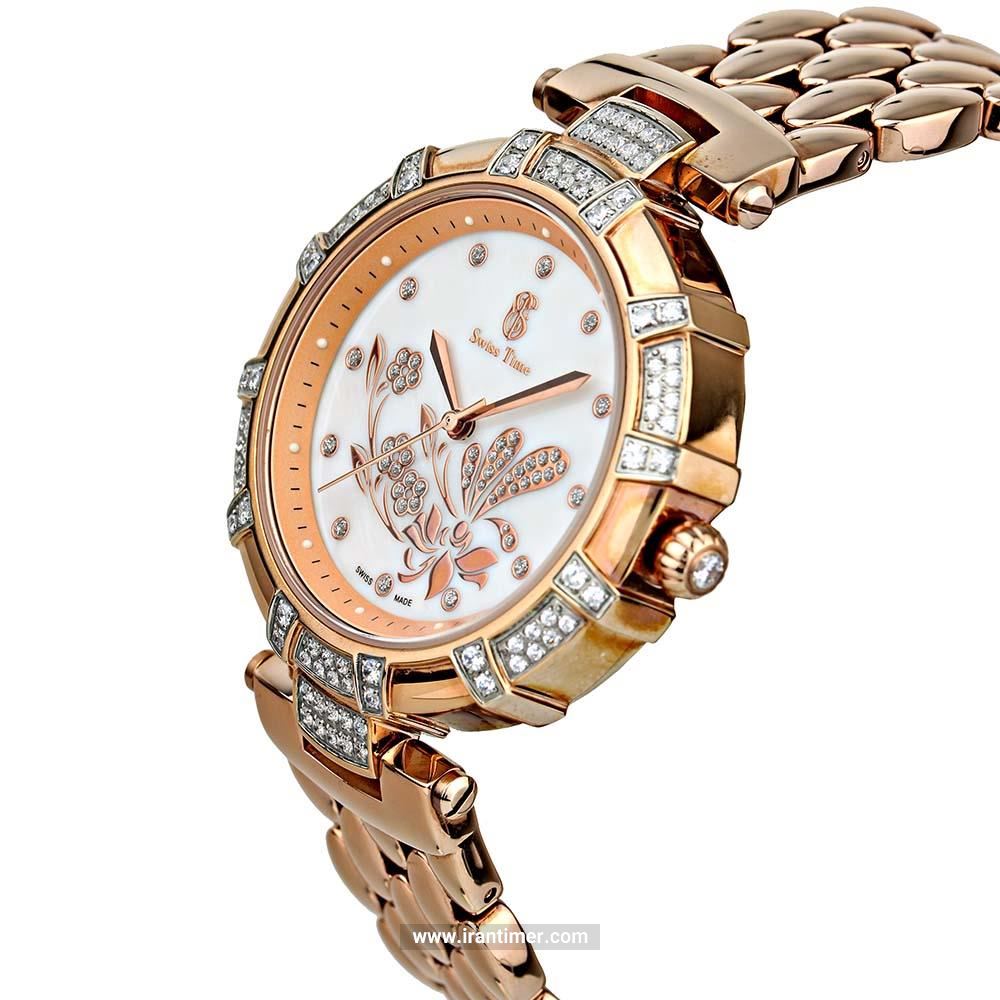 قیمت و خرید ساعت مچی زنانه سوئیس تایم(SWISS TIME) مدل ST 327-RG/Wh فشن | اورجینال و اصلی