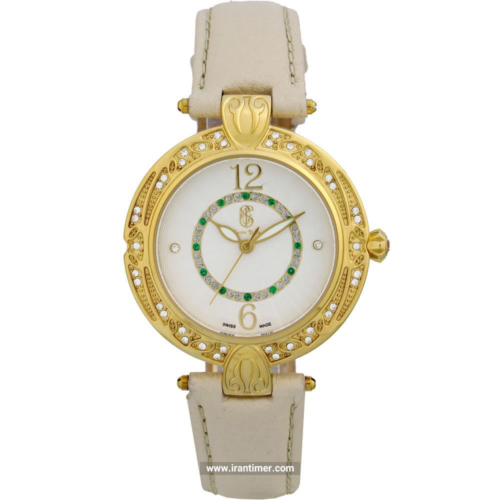 قیمت و خرید ساعت مچی زنانه سوئیس تایم(SWISS TIME) مدل ST 391-GPCrm/Wh کلاسیک فشن | اورجینال و اصلی