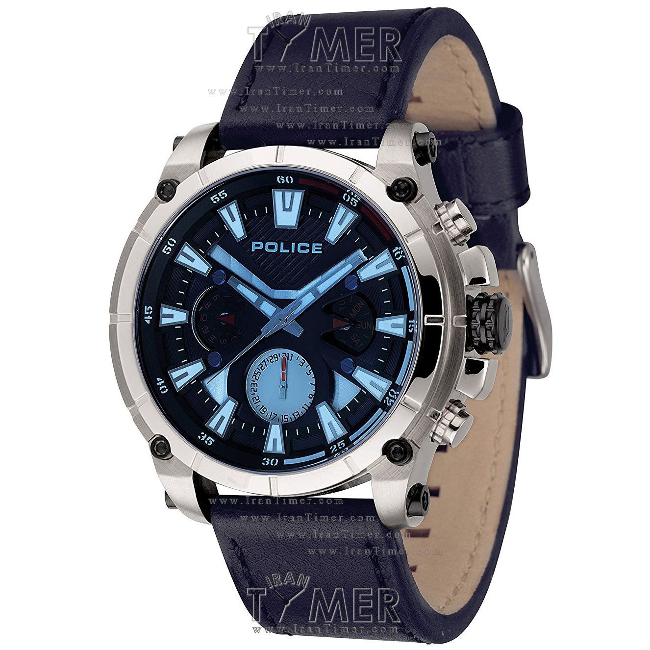 قیمت و خرید ساعت مچی مردانه پلیس(POLICE) مدل P14832JS-03 اسپرت | اورجینال و اصلی