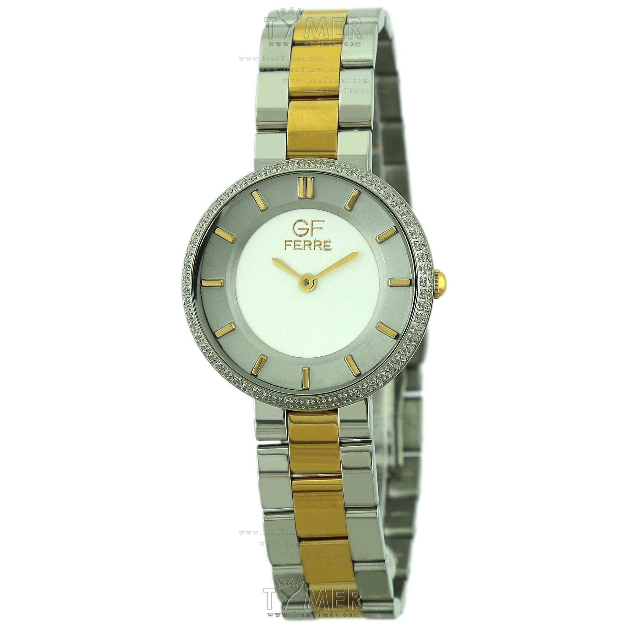 قیمت و خرید ساعت مچی زنانه جی اف فره(GF FERRE) مدل GF.TT20445L کلاسیک | اورجینال و اصلی