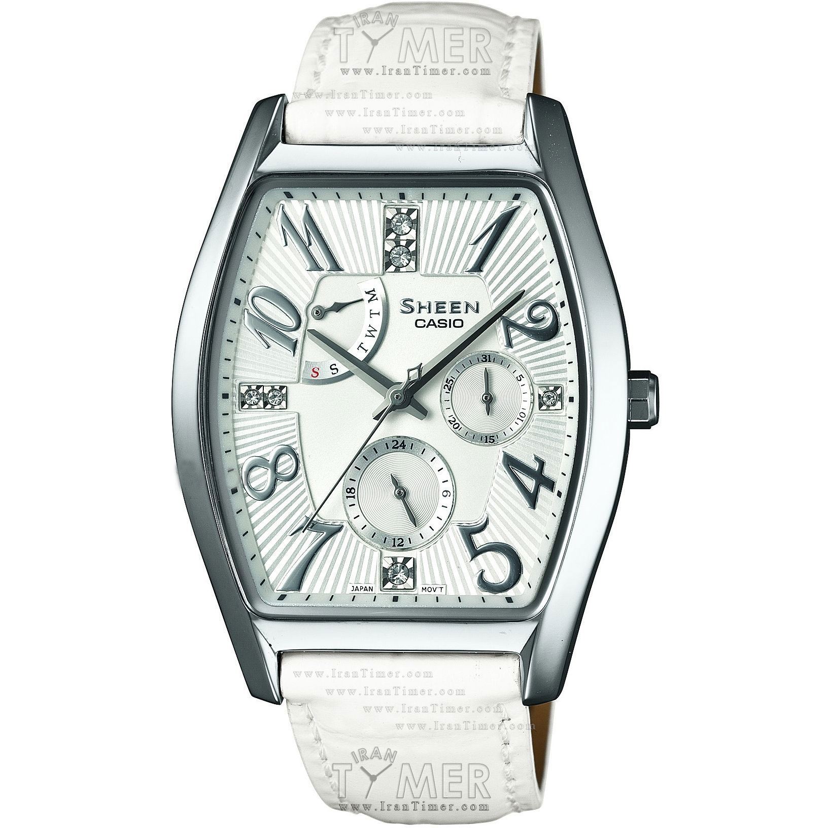 قیمت و خرید ساعت مچی زنانه کاسیو (CASIO) شین مدل SHE-3026L-7A1UDR کلاسیک | اورجینال و اصلی