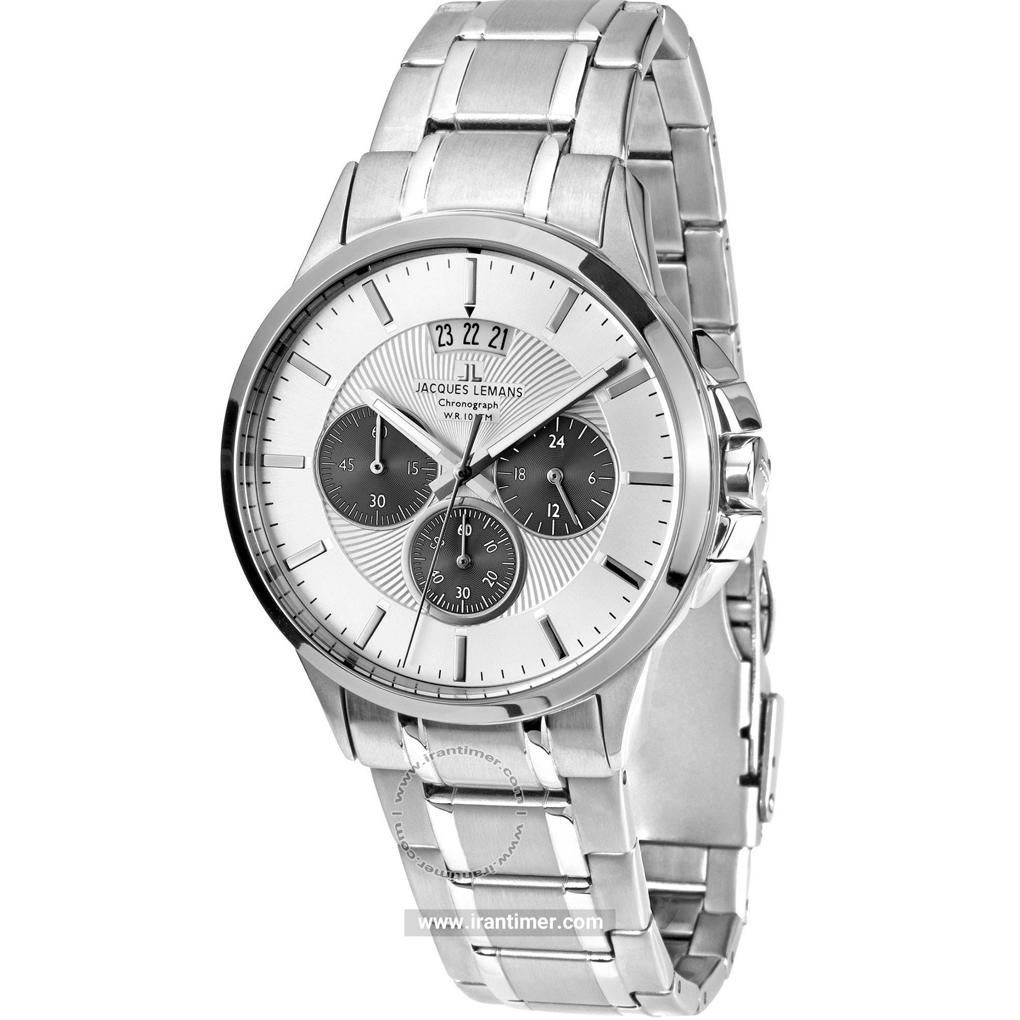 قیمت و خرید ساعت مچی مردانه ژاک لمن(JACQUES LEMANS) مدل 1-1542M کلاسیک | اورجینال و اصلی