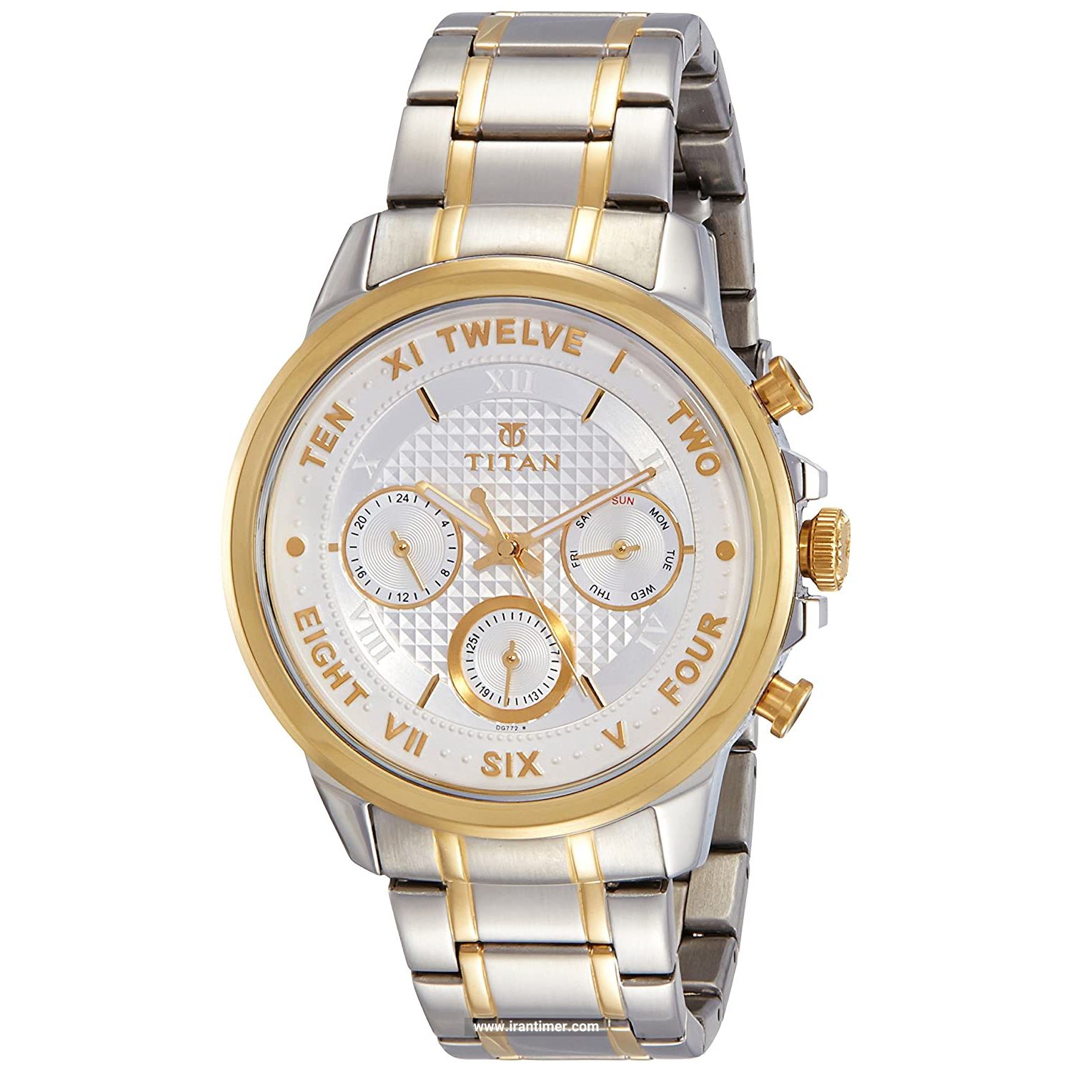 قیمت و خرید ساعت مچی مردانه تایتِن(TITAN) مدل T1747BM01 کلاسیک | اورجینال و اصلی