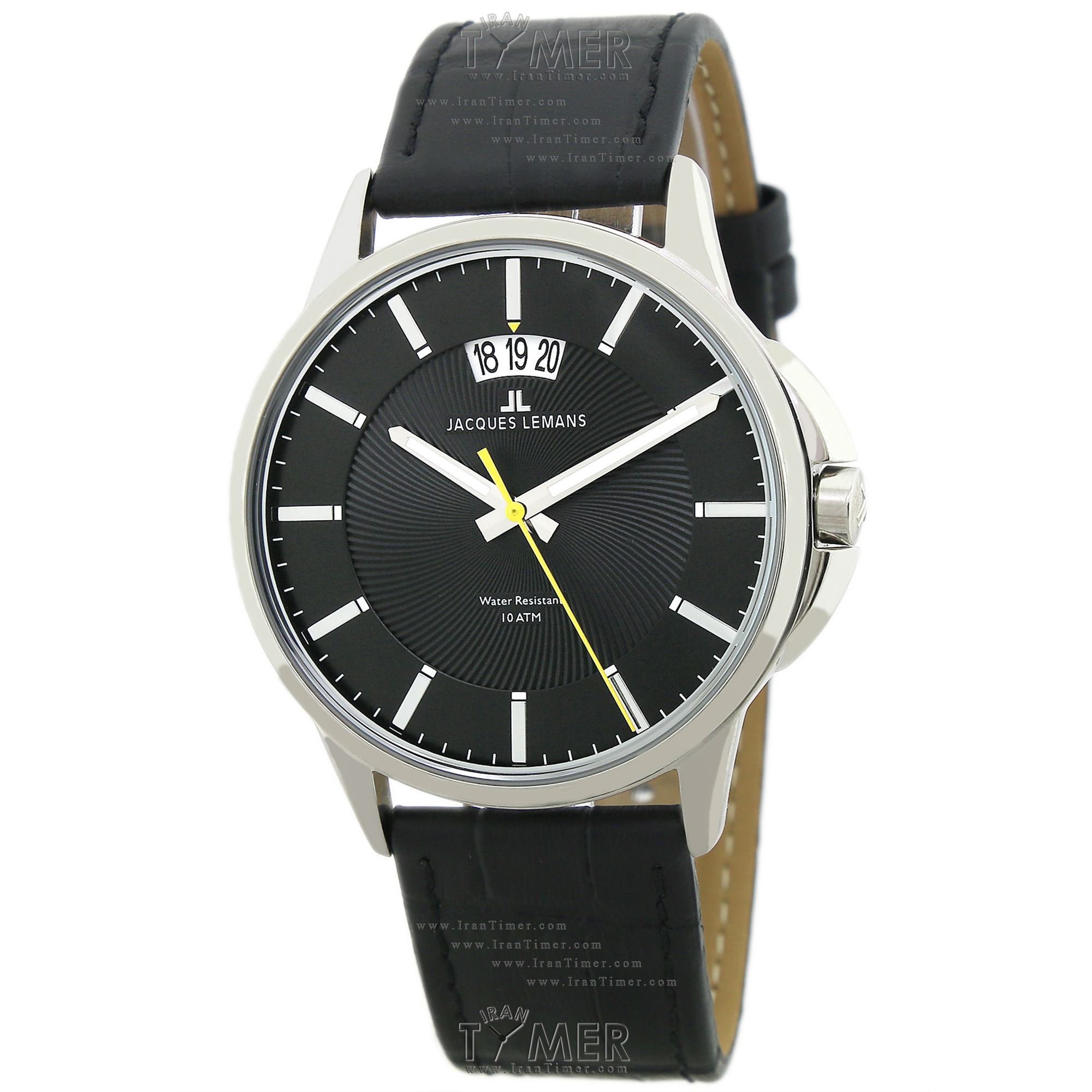 قیمت و خرید ساعت مچی مردانه ژاک لمن(JACQUES LEMANS) مدل 1-1540A کلاسیک | اورجینال و اصلی