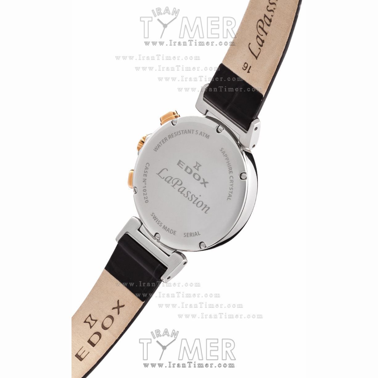 قیمت و خرید ساعت مچی زنانه ادُکس(EDOX) مدل 10220357RCNIR کلاسیک | اورجینال و اصلی