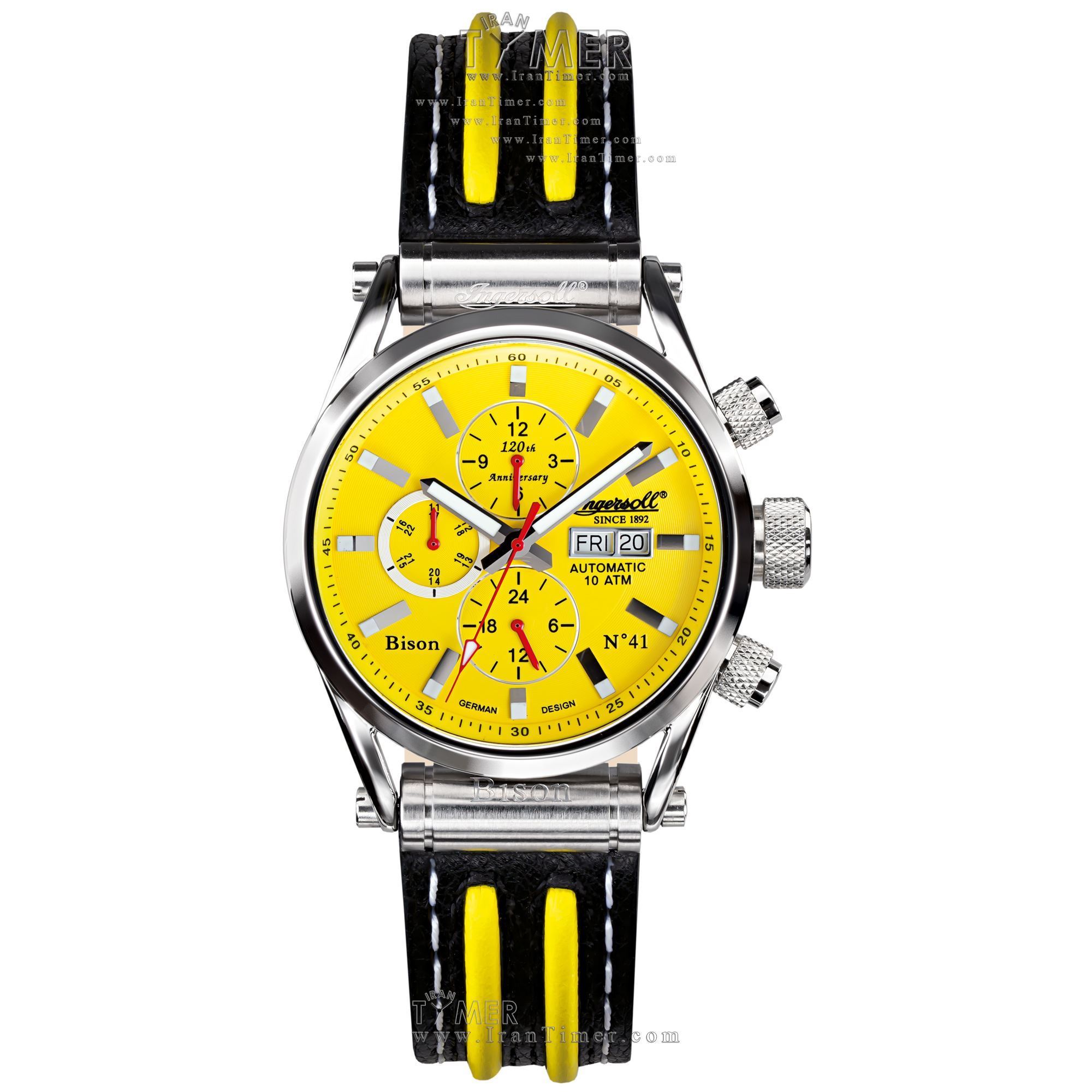 قیمت و خرید ساعت مچی مردانه اینگرسول(INGERSOLL) مدل IN2813YL کلاسیک | اورجینال و اصلی