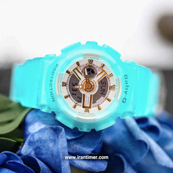 قیمت و خرید ساعت مچی کاسیو (CASIO) بیبی جی مدل BA-110SC-2ADR اسپرت | اورجینال و اصلی