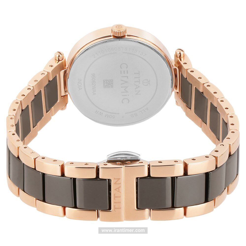 قیمت و خرید ساعت مچی زنانه تایتِن(TITAN) مدل 95062WD01 کلاسیک فشن | اورجینال و اصلی
