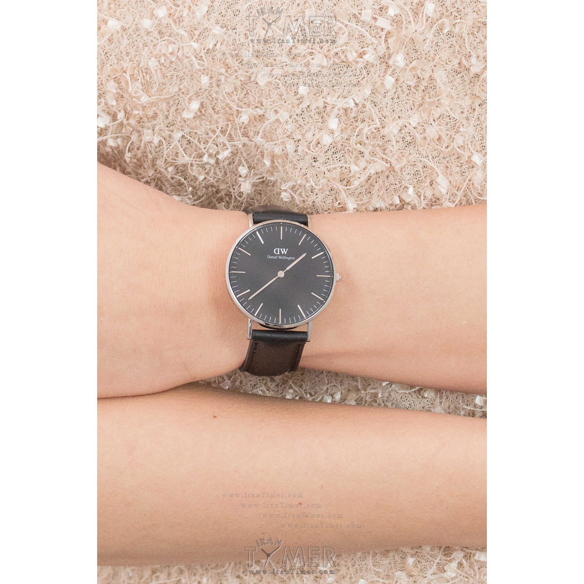 قیمت و خرید ساعت مچی مردانه زنانه دنیل ولینگتون(DANIEL WELLINGTON) مدل DW00100145 کلاسیک | اورجینال و اصلی
