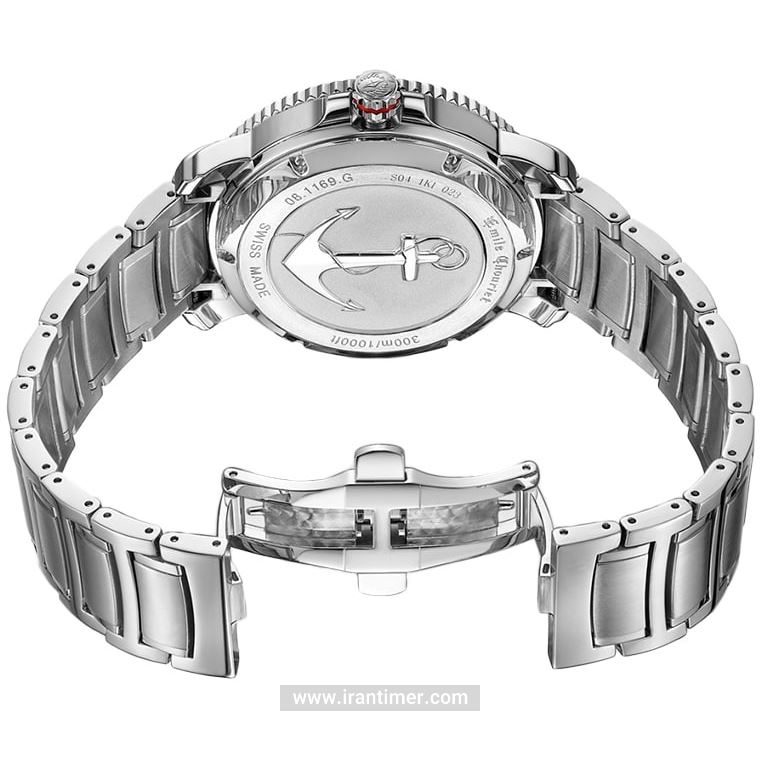 قیمت و خرید ساعت مچی مردانه امیل شوریه(EMILE CHOURIET) مدل 08.1169.G.6.AW.93.6 کلاسیک | اورجینال و اصلی