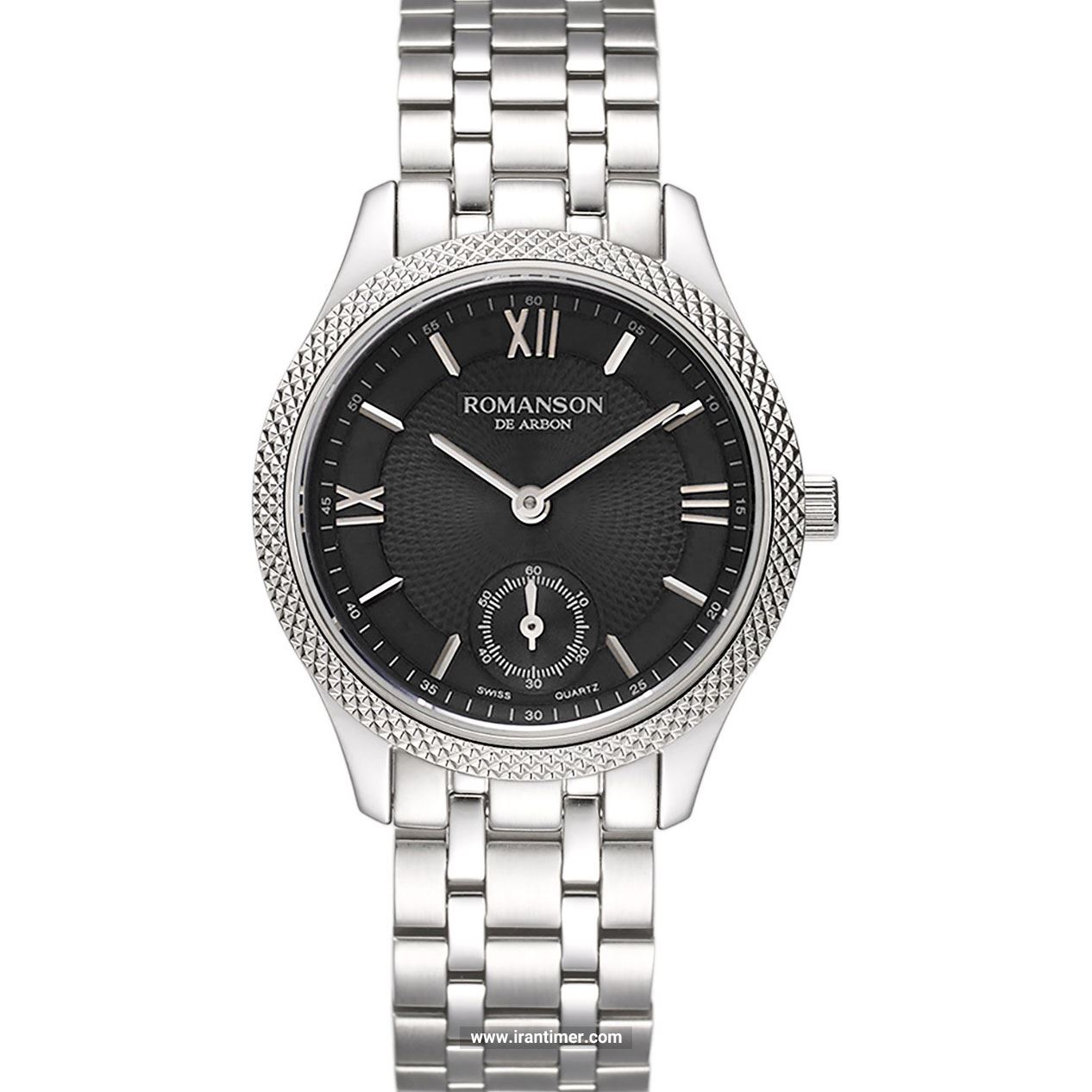 قیمت و خرید ساعت مچی مردانه رومانسون(ROMANSON) مدل CA8A13MMWWA3R3-BK کلاسیک | اورجینال و اصلی