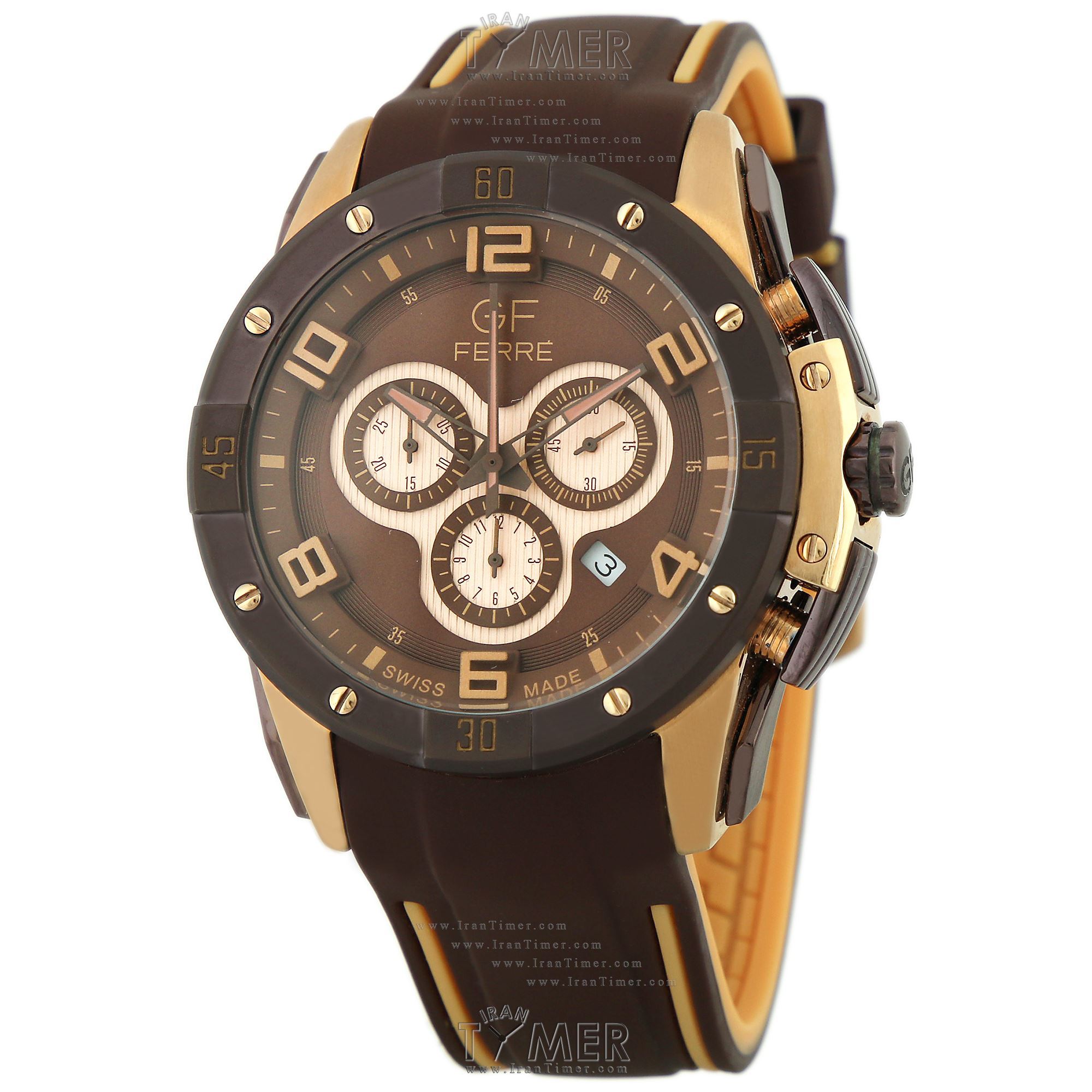 قیمت و خرید ساعت مچی مردانه جی اف فره(GF FERRE) مدل GF.BR13405 اسپرت | اورجینال و اصلی