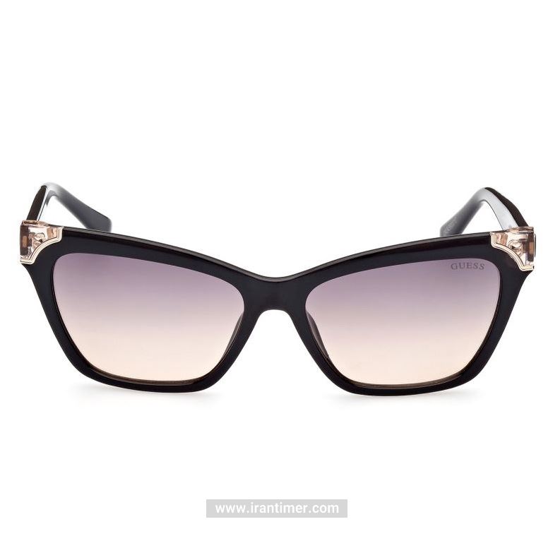 قیمت و خرید عینک آفتابی زنانه کلاسیک (guess) مدل GU S 7840 01B 57 | اورجینال و اصلی