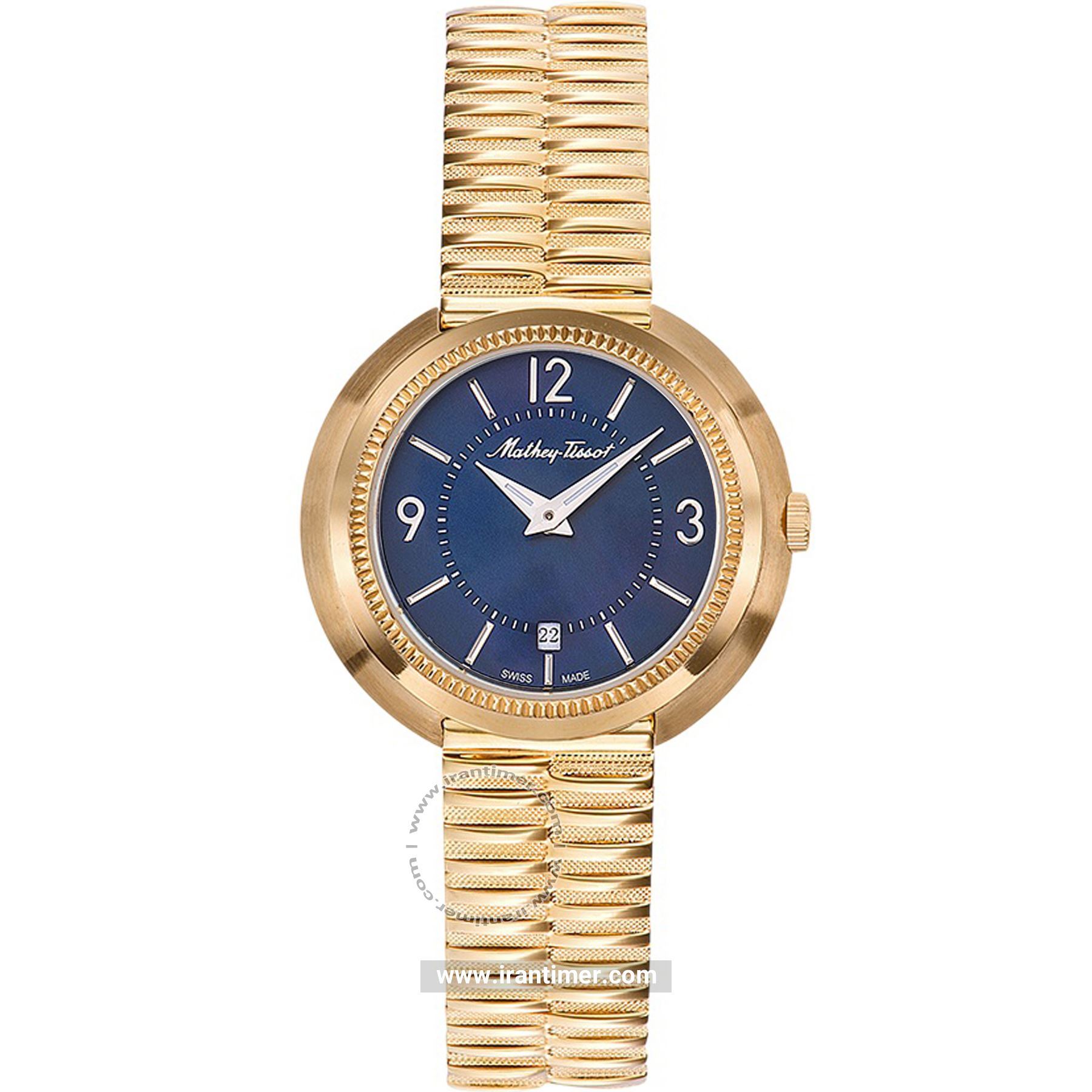 قیمت و خرید ساعت مچی زنانه متی تیسوت(MATHEY TISSOT) مدل D1084PBU کلاسیک | اورجینال و اصلی