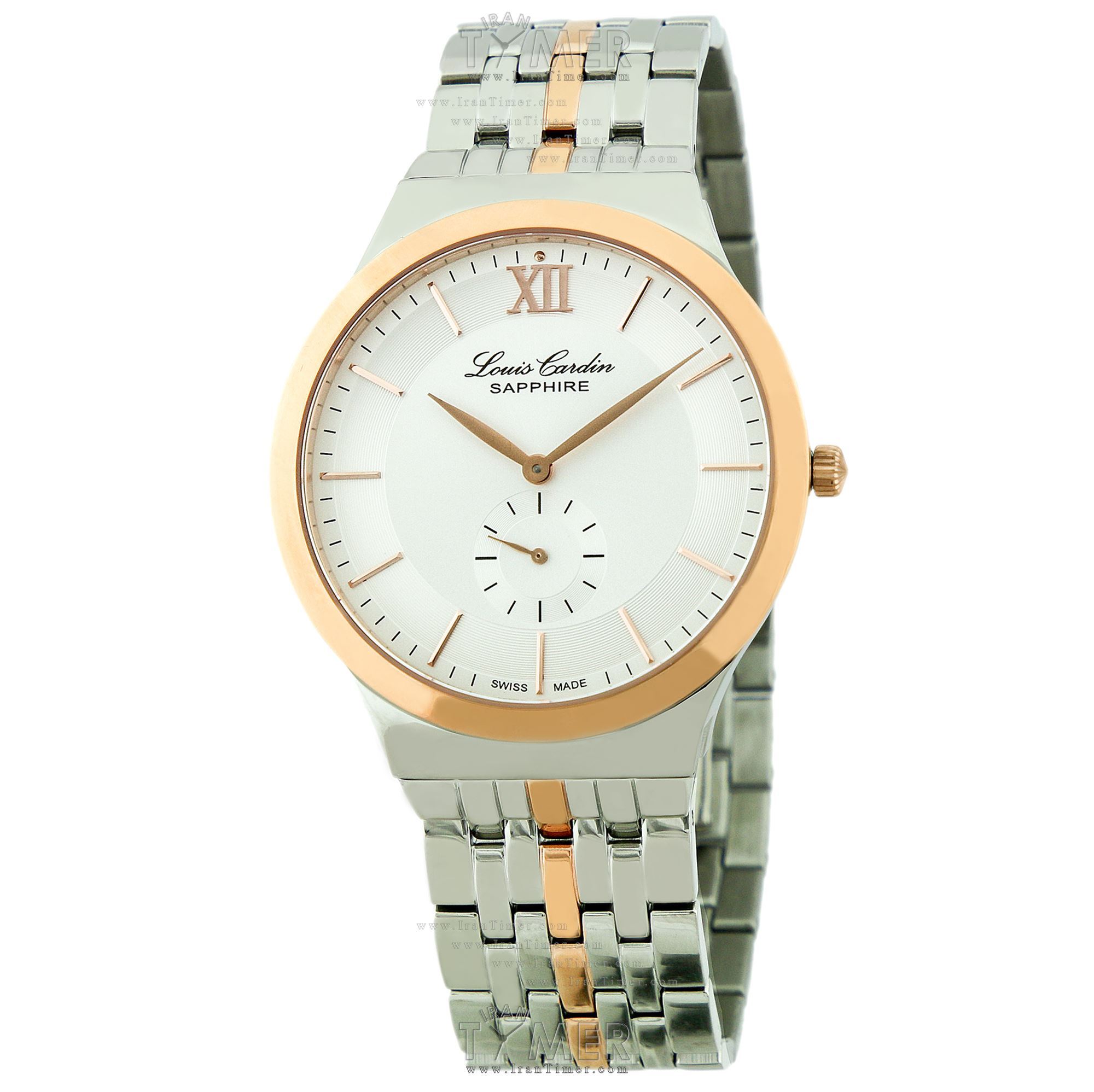 قیمت و خرید ساعت مچی مردانه لوئیس کاردین(LOUIS CARDIN) مدل LC002 M METAL R/T/T کلاسیک | اورجینال و اصلی