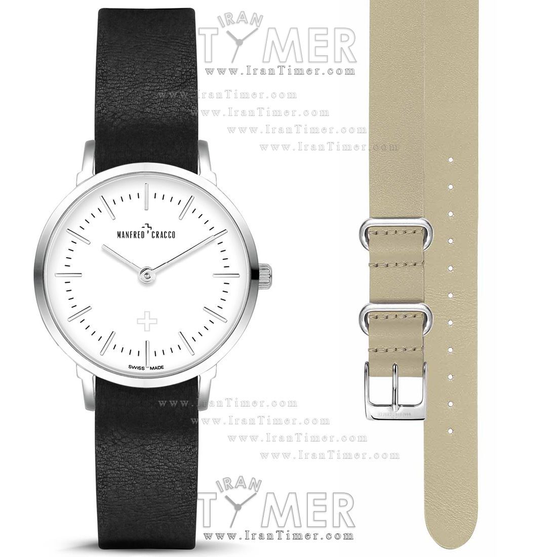 قیمت و خرید ساعت مچی زنانه مانفرد کراکو(MANFRED CRACCO) مدل MC30001LL کلاسیک | اورجینال و اصلی