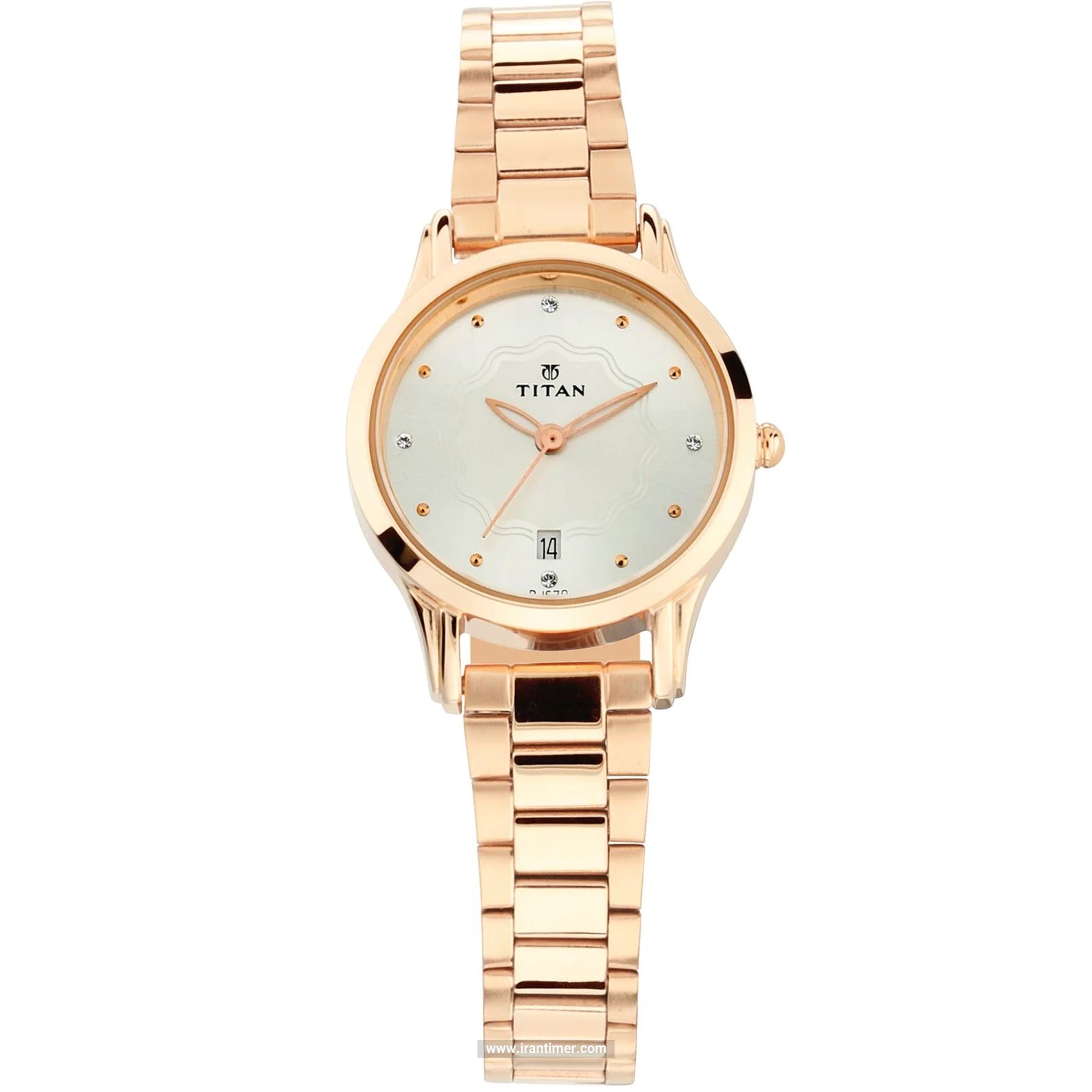 قیمت و خرید ساعت مچی زنانه تایتِن(TITAN) مدل T2628WM01 کلاسیک | اورجینال و اصلی