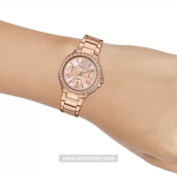 قیمت و خرید ساعت مچی زنانه کاسیو (CASIO) شین مدل SHE-3052PG-9AUDR فشن | اورجینال و اصلی