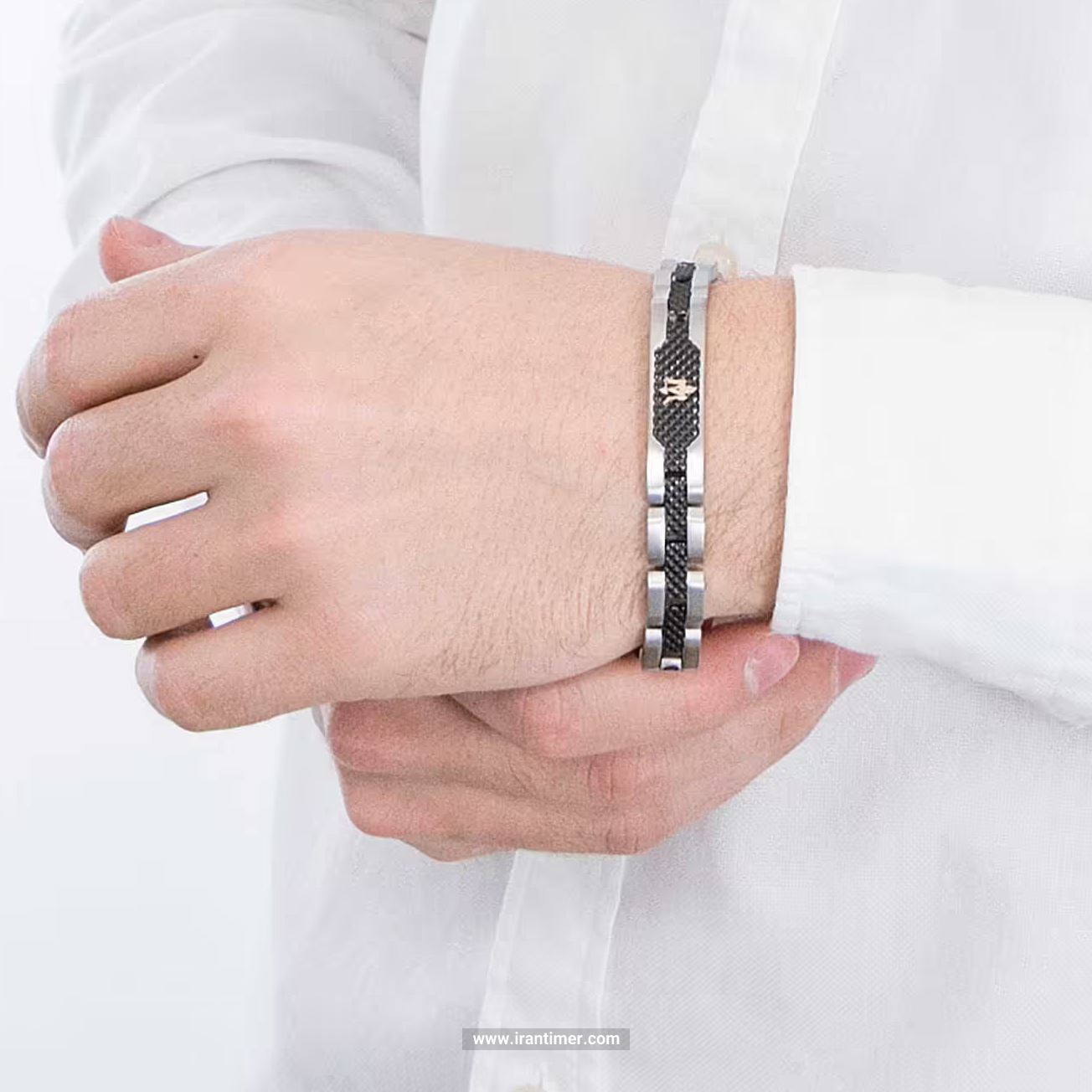 قیمت و خرید دستبند باز مردانه مازراتی(MASERATI) مدل JM419ASC01 کلاسیک | اورجینال و اصلی