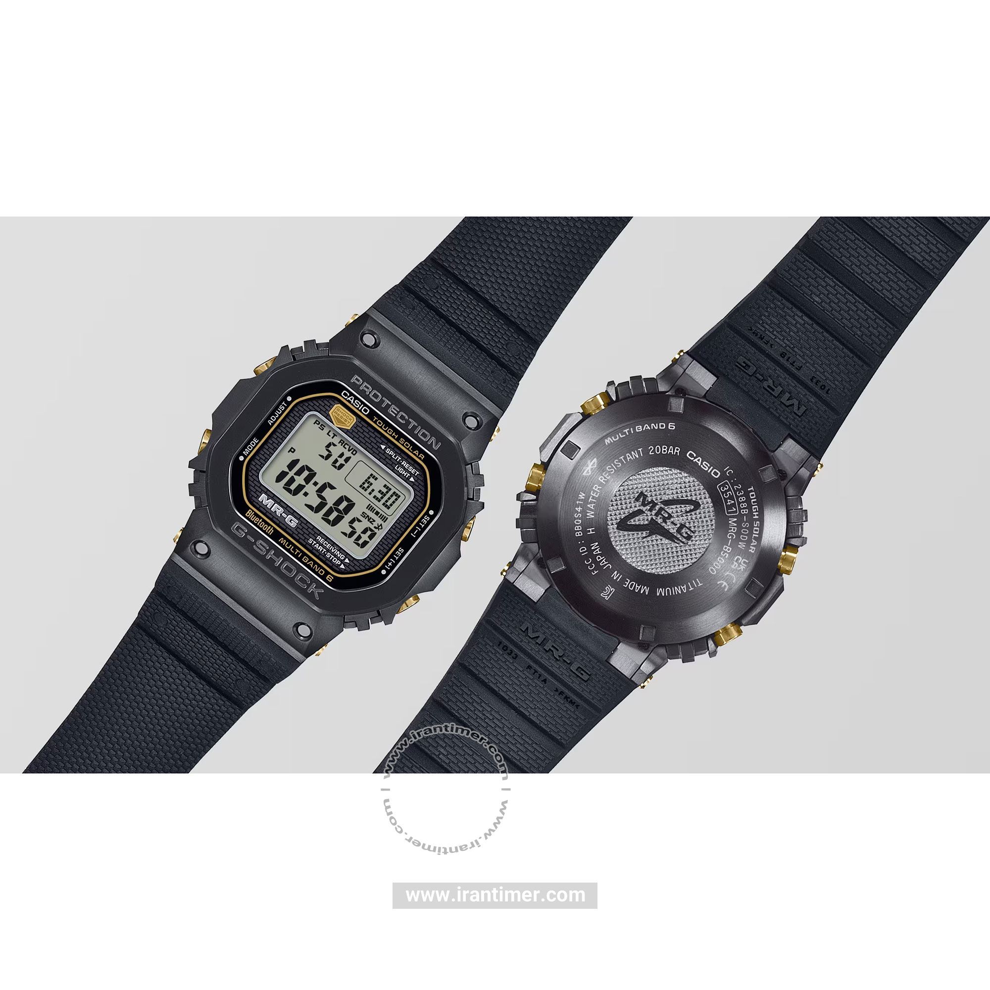 قیمت و خرید ساعت مچی مردانه کاسیو (CASIO) جی شاک مدل MRG-B5000R-1DR اسپرت | اورجینال و اصلی