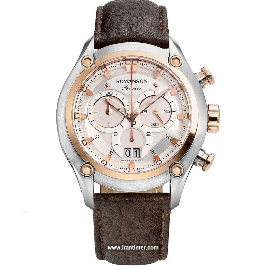 قیمت و خرید ساعت مچی مردانه رومانسون(ROMANSON) مدل PB4258HM1JAS6R-W کلاسیک | اورجینال و اصلی