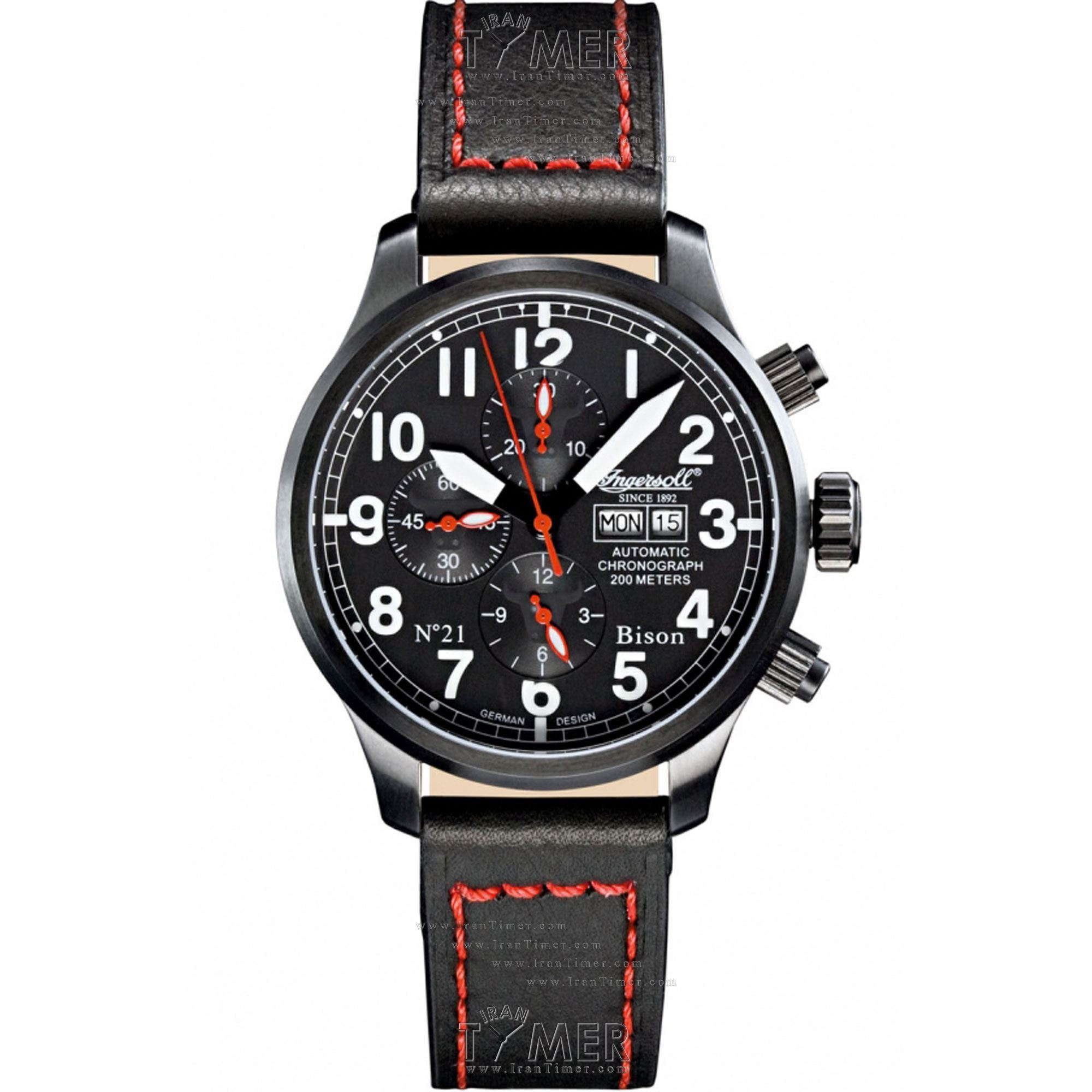 قیمت و خرید ساعت مچی مردانه اینگرسول(INGERSOLL) مدل IN1615BBK کلاسیک | اورجینال و اصلی