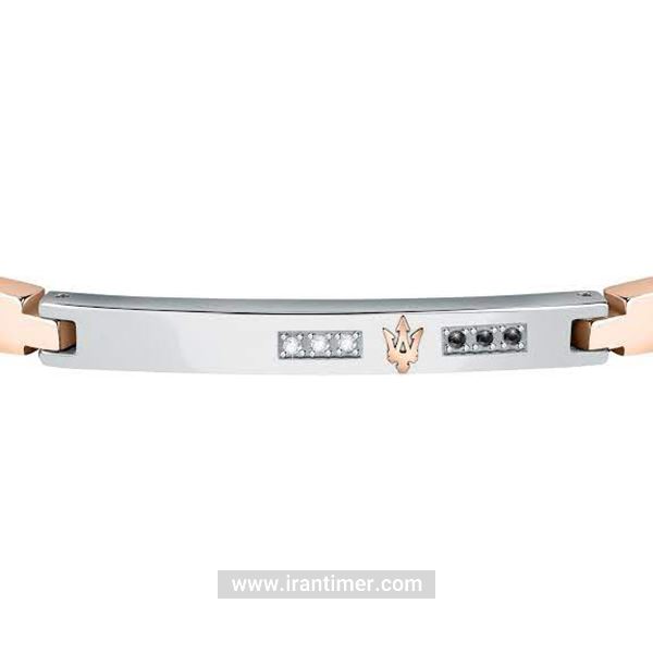 قیمت و خرید دستبند باز مردانه مازراتی(MASERATI) مدل JM521ATY11 فشن (ست لباس) | اورجینال و اصلی