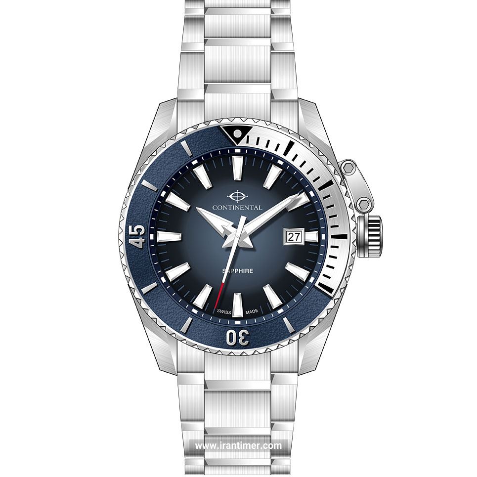 قیمت و خرید ساعت مچی مردانه کنتیننتال(CONTINENTAL) مدل 24607-GD101830 کلاسیک | اورجینال و اصلی