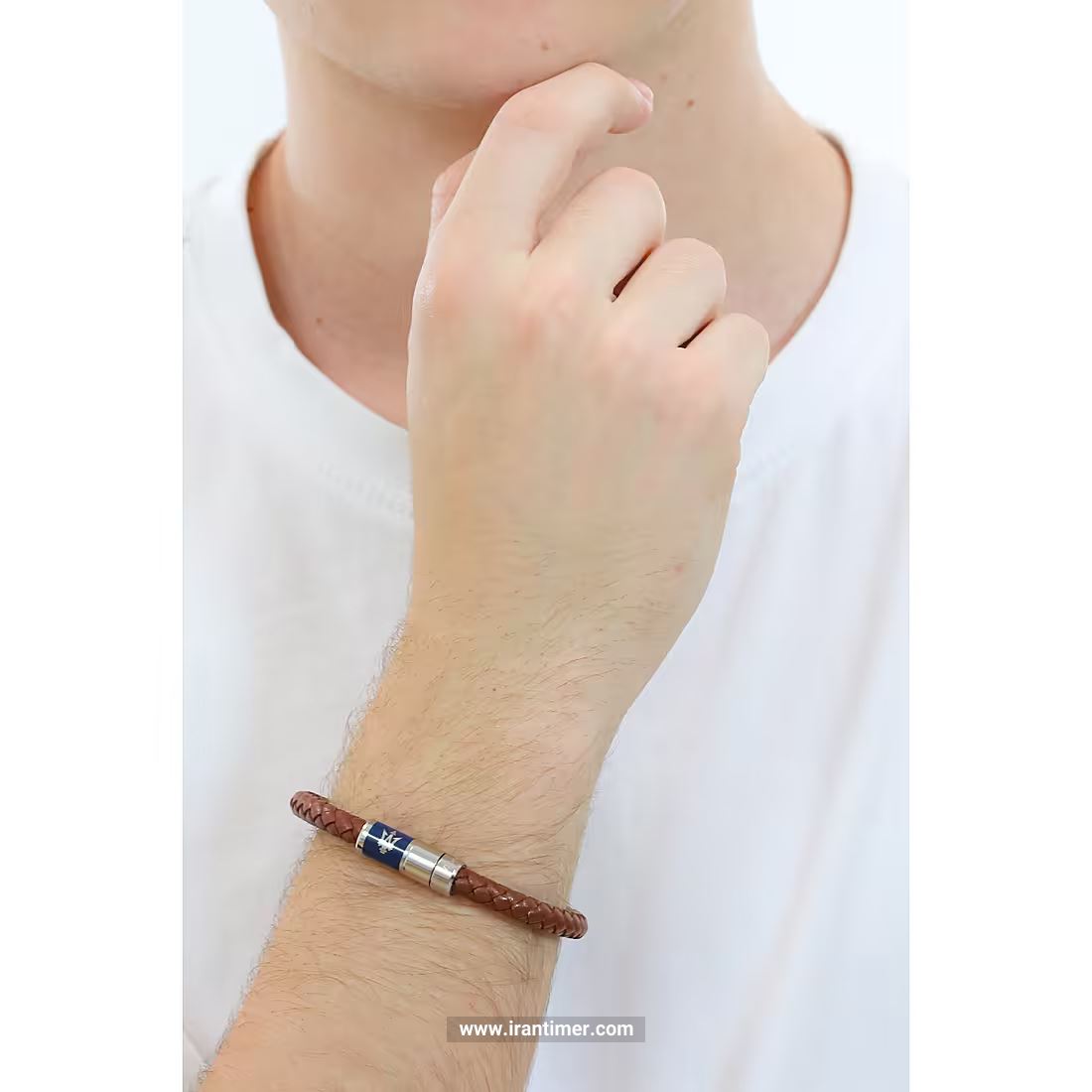 قیمت و خرید دستبند باز مردانه مازراتی(MASERATI) مدل JM222AVE08 کلاسیک | اورجینال و اصلی