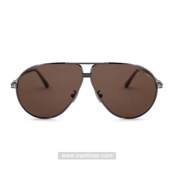 قیمت و خرید عینک آفتابی مردانه خلبانی (TOM FORD) مدل FT 0734-H 12E 64 | اورجینال و اصلی