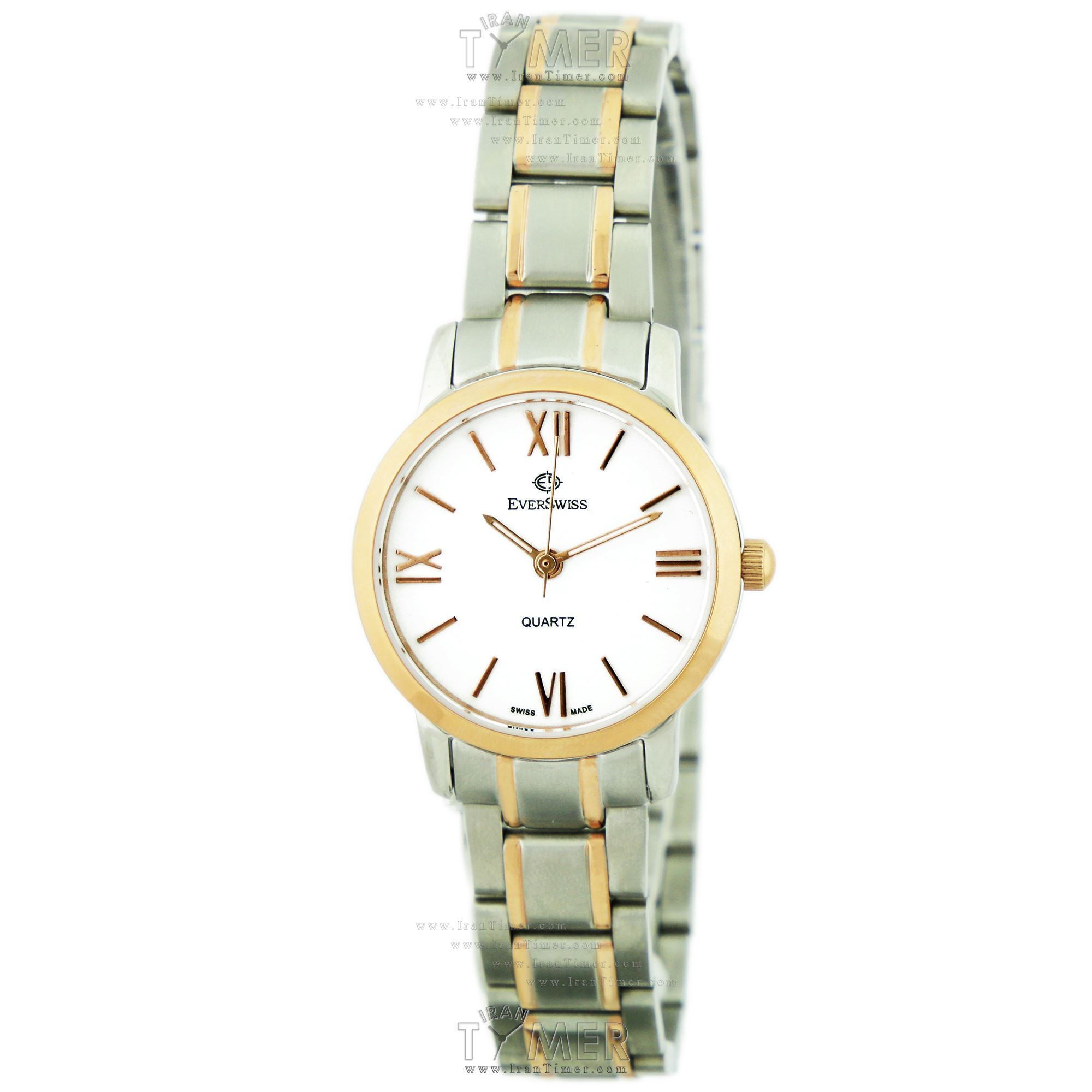 قیمت و خرید ساعت مچی زنانه اورسوئیس(EVER SWISS) مدل 9738-R247 کلاسیک | اورجینال و اصلی