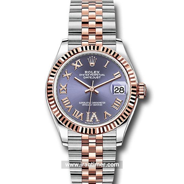 قیمت و خرید ساعت مچی زنانه رولکس(Rolex) مدل 278271 AUBDR6J DARK PURPLE کلاسیک | اورجینال و اصلی