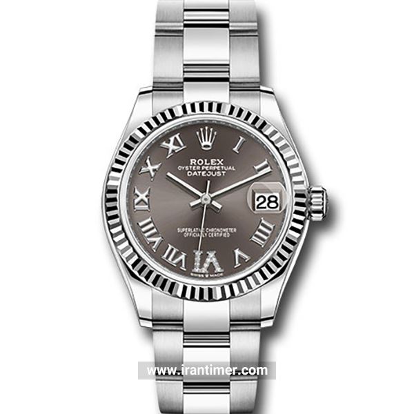 قیمت و خرید ساعت مچی زنانه رولکس(Rolex) مدل 278274 dkgdr6o Gray کلاسیک | اورجینال و اصلی