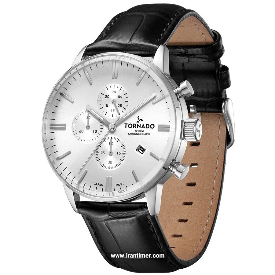 قیمت و خرید ساعت مچی مردانه تورنادو(Tornado) مدل T6102-SLBW کلاسیک | اورجینال و اصلی