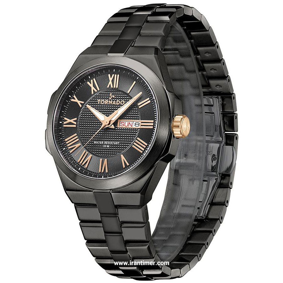 قیمت و خرید ساعت مچی مردانه تورنادو(Tornado) مدل T8007B-BBBBK کلاسیک | اورجینال و اصلی
