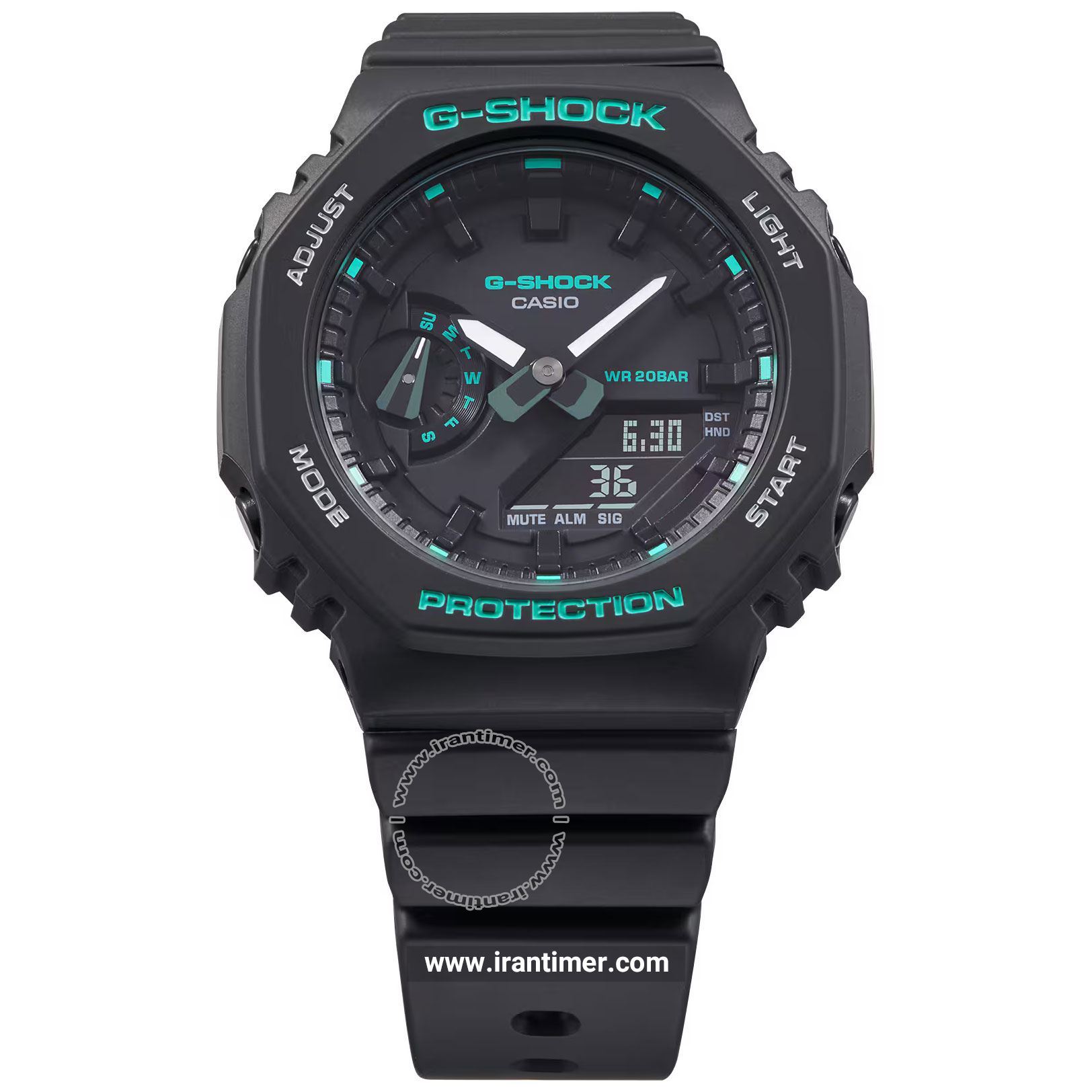 قیمت و خرید ساعت مچی مردانه زنانه کاسیو (CASIO) جی شاک مدل GMA-S2100GA-1ADR اسپرت | اورجینال و اصلی