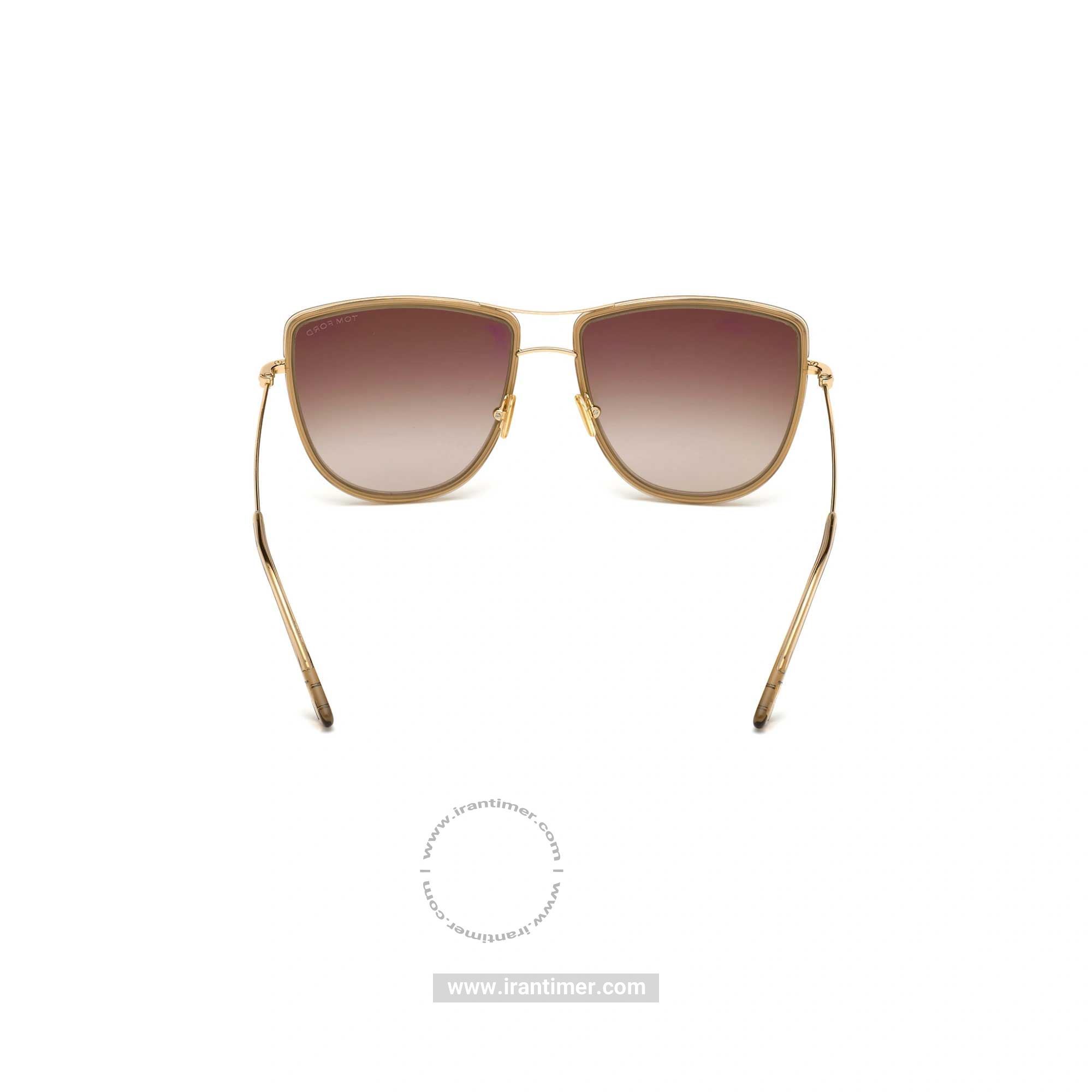 قیمت و خرید عینک آفتابی زنانه خلبانی (TOM FORD) مدل FT 0759 28F 59 | اورجینال و اصلی