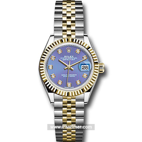 قیمت و خرید ساعت مچی زنانه رولکس(Rolex) مدل 279173 ldj Purple کلاسیک | اورجینال و اصلی