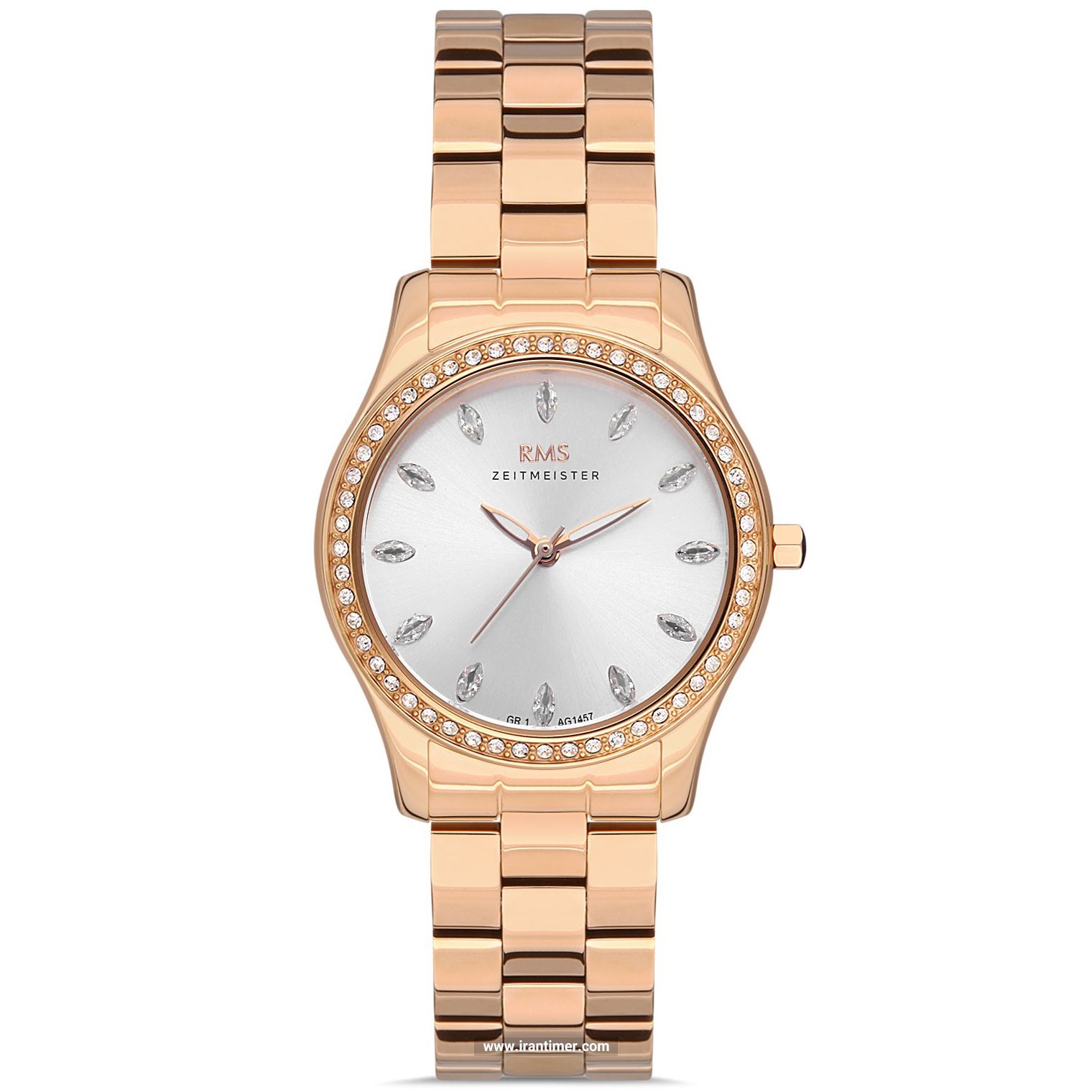 قیمت و خرید ساعت مچی زنانه آر ام اس زیمستر(RMS ZEITMEISTER) مدل GR.1.AG1457.04 فشن | اورجینال و اصلی