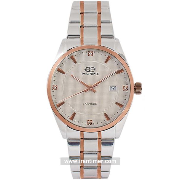 قیمت و خرید ساعت مچی مردانه سوئیس پرنس(Swiss Prince) مدل S576M-ASRG-W کلاسیک | اورجینال و اصلی