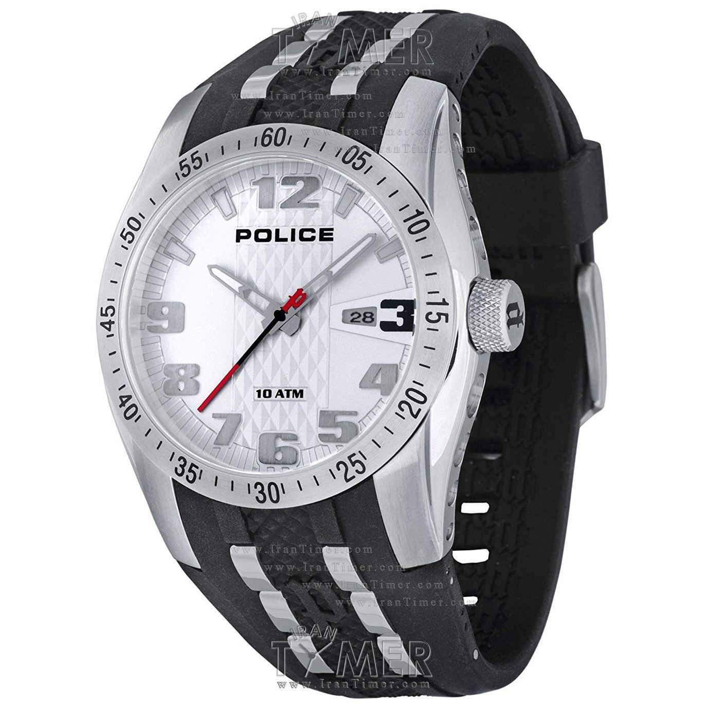 قیمت و خرید ساعت مچی مردانه پلیس(POLICE) مدل P12557JS-01 اسپرت | اورجینال و اصلی