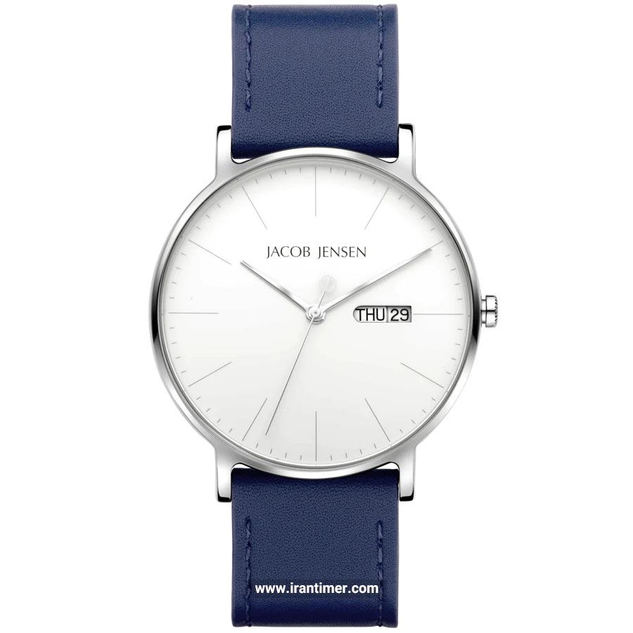 قیمت و خرید ساعت مچی مردانه جیکوب جنسن(Jacob Jensen) مدل TIMELESS NORDIC CONTEMPORARY 163 کلاسیک | اورجینال و اصلی