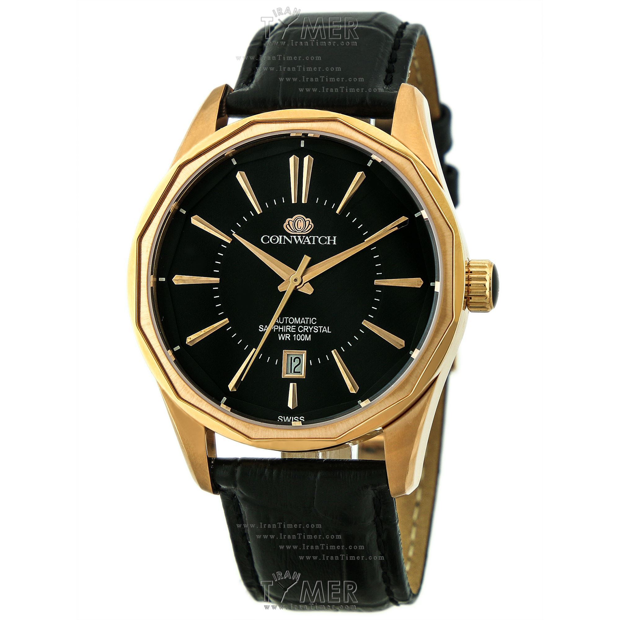 قیمت و خرید ساعت مچی مردانه کوین واچ(COINWATCH) مدل C122RBK کلاسیک | اورجینال و اصلی