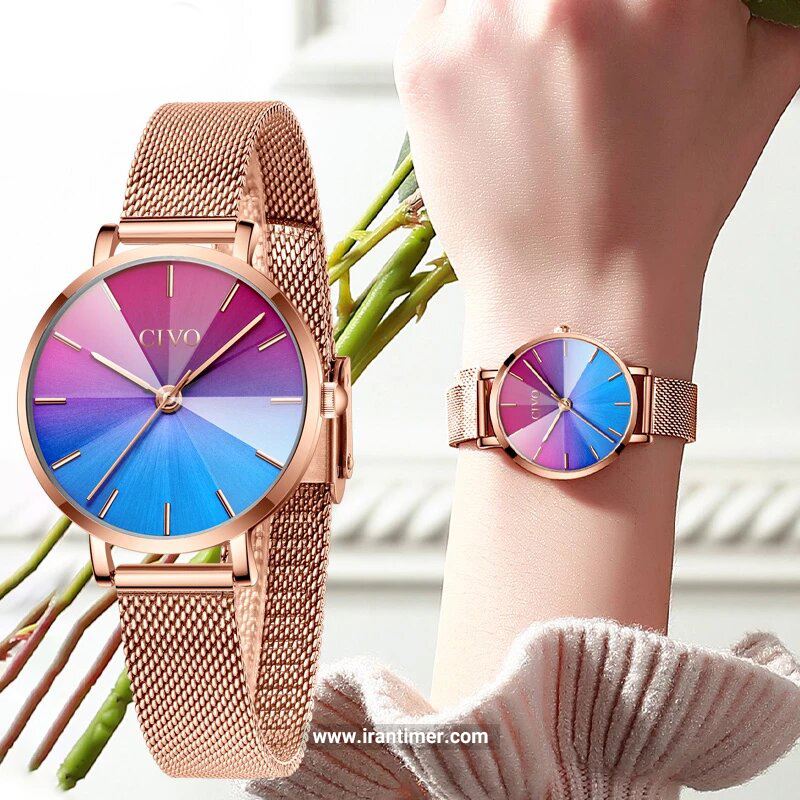 قیمت و خرید ساعت مچی زنانه سیوو(CIVO) مدل 1188945 کلاسیک | اورجینال و اصلی
