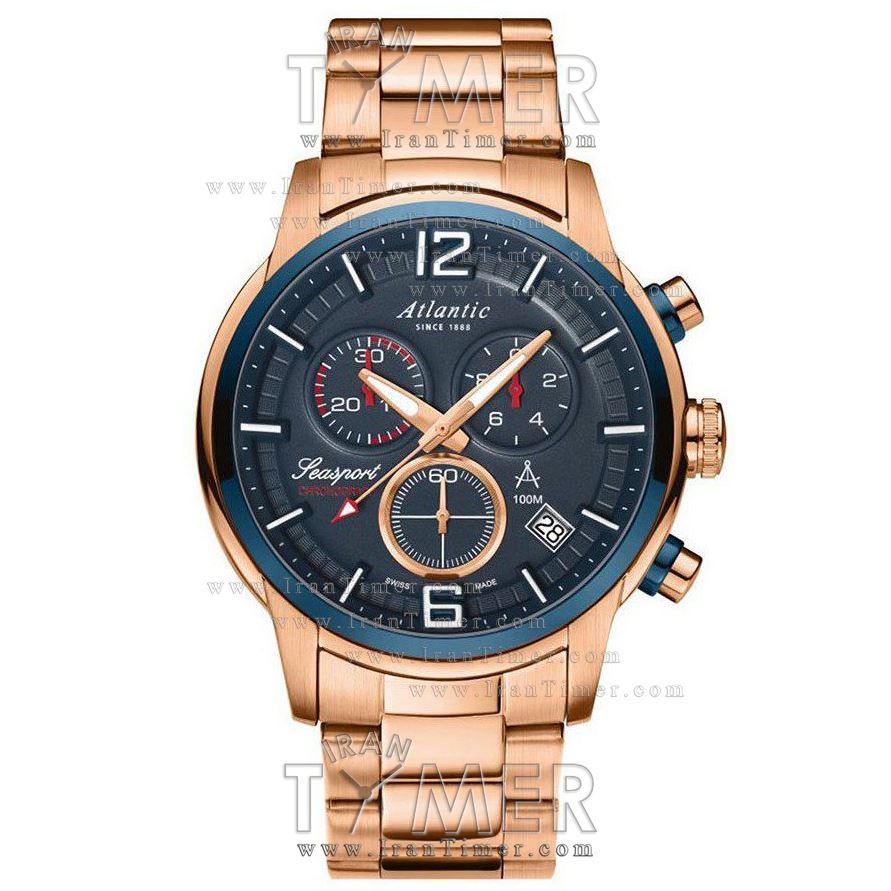 قیمت و خرید ساعت مچی مردانه آتلانتیک(ATLANTIC) مدل AC-87466.44.55 کلاسیک | اورجینال و اصلی