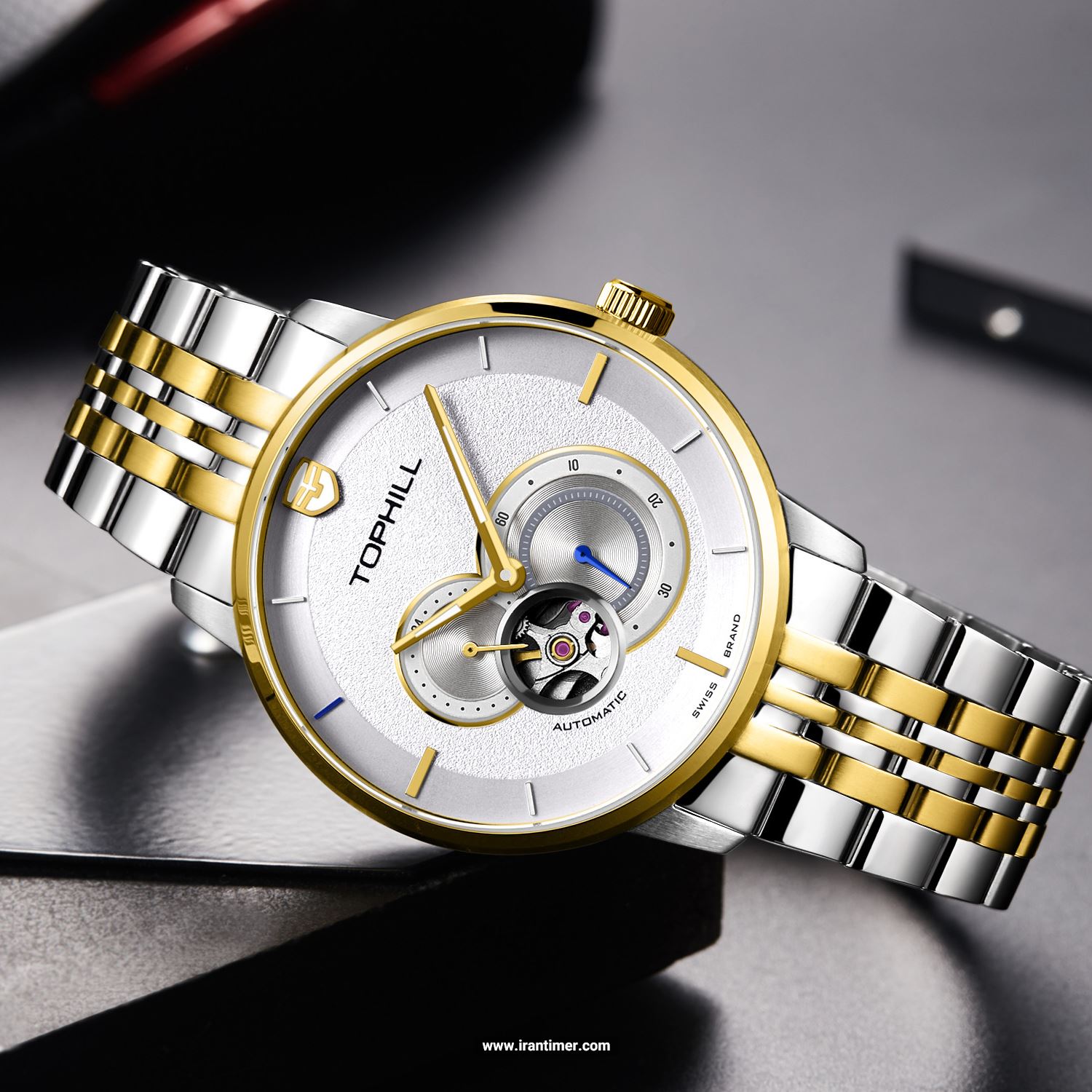 قیمت و خرید ساعت مچی مردانه تاپ هیل(TOPHILL) مدل TW066G.S6258 کلاسیک | اورجینال و اصلی