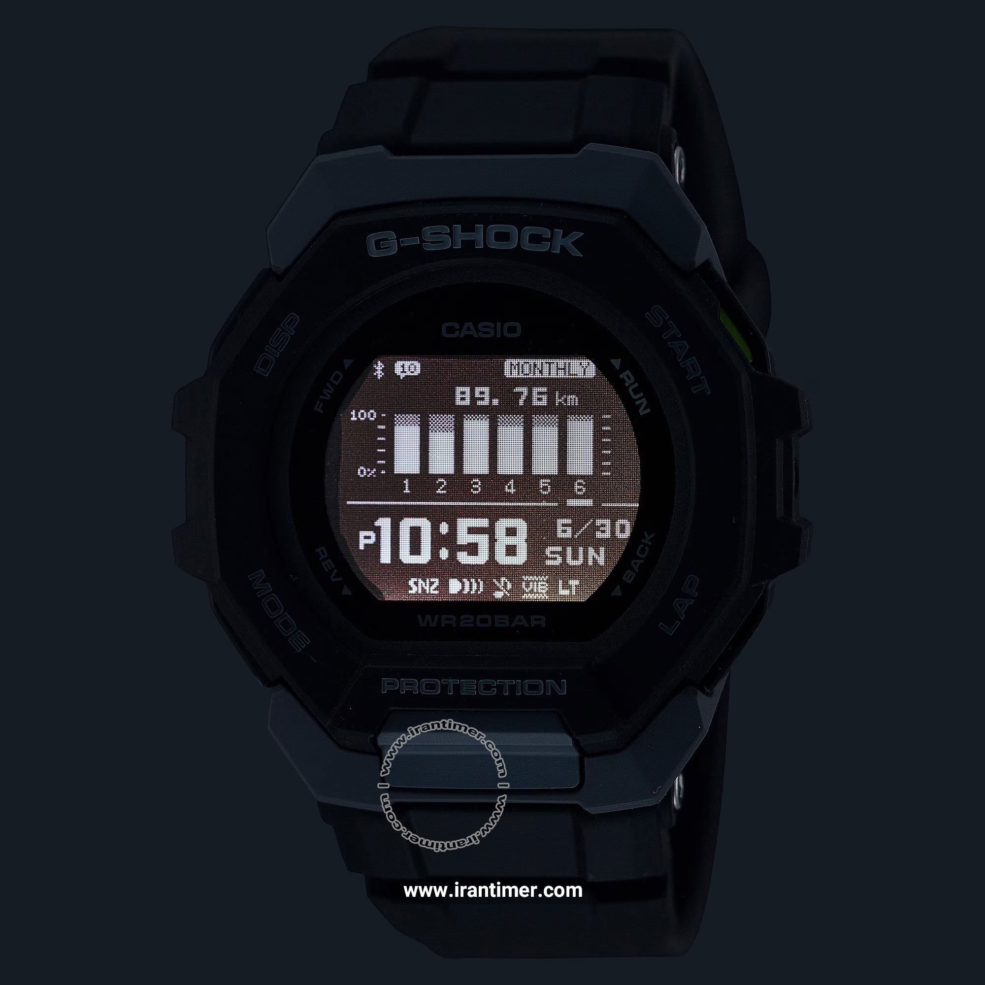 قیمت و خرید ساعت مچی مردانه کاسیو (CASIO) مدل GBD-300-1DR اسپرت | اورجینال و اصلی