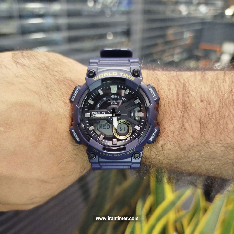قیمت و خرید ساعت مچی مردانه کاسیو (CASIO) جنرال مدل AEQ-110W-2AVDF اسپرت | اورجینال و اصلی